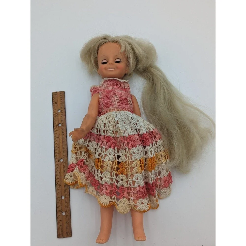 Vintage ideal doll grow hair family